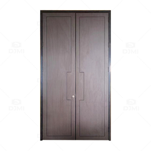 White Metal Molding Steel Frame Wood Door
