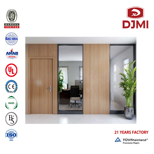 Environmental-Friendly Office Partition Door With Glass