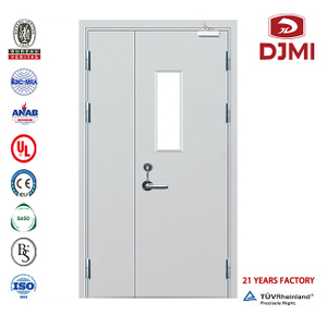 Quality Fire Rated Steel Door Insulated Nepal Steel Fire Door with Double Leaf Steel Fire Door 