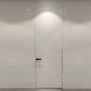 glass white white toilet Invisible Door